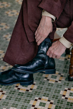 JUDSON　ジャドソン　(サイドジップブーツ) VINTAGE BLK/CALF