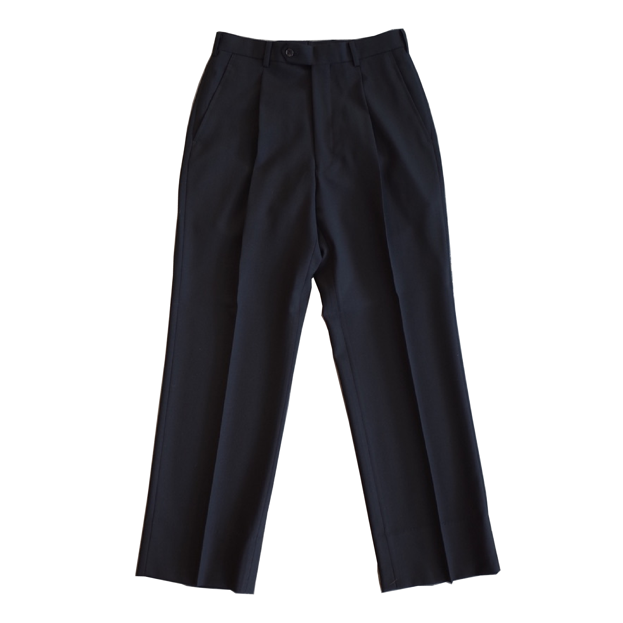 CECUM WOOL SLACKS BLACK シーカム ウールスラックス ブラック