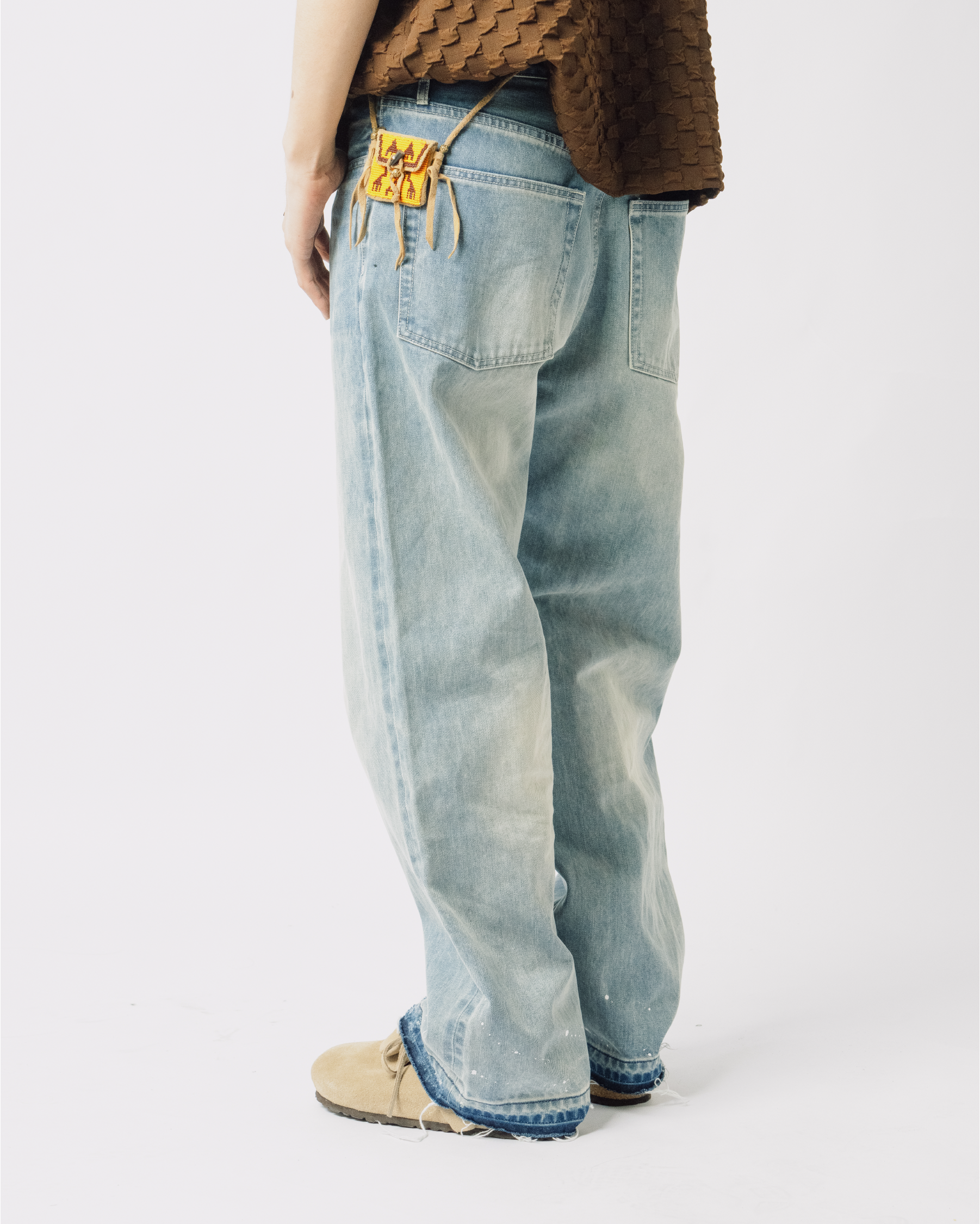 Loose Denim Pants