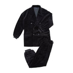 Velour Baggy Suit