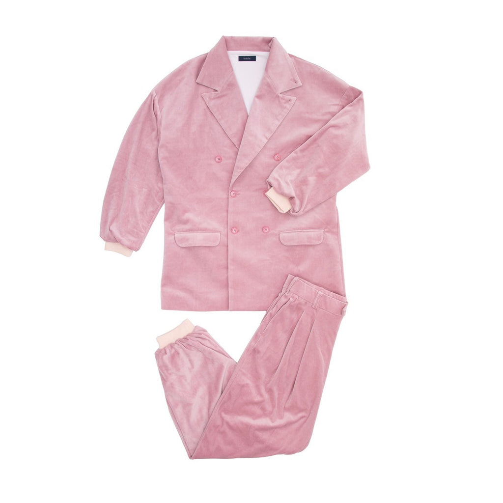 Velour Baggy Suit