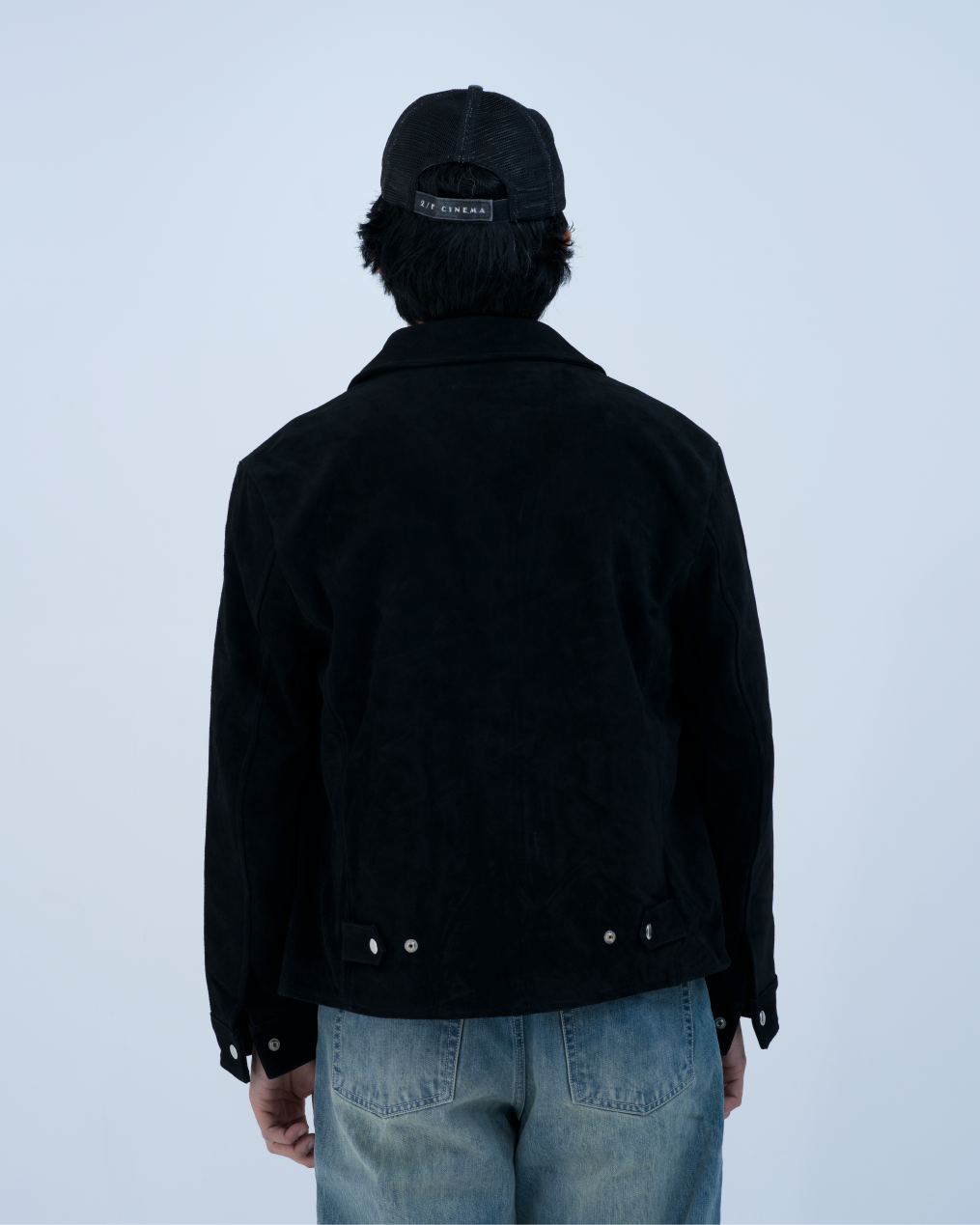 Suede Zip Jacket