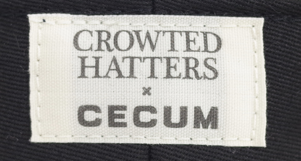 CECUM × CROWTED HATTERS ノーブルキャスケット